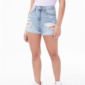 Aeropostale Mom Jean Short